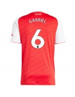 Moške Nogometnih dresov Arsenal Gabriel Magalhaes #6 Domači 2025-26 Kratki rokavi